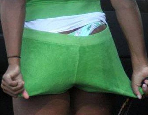 Serena Williams Thong Slip