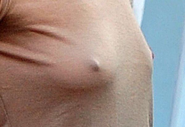 UK Model Sophie Anderton Hard Nipples