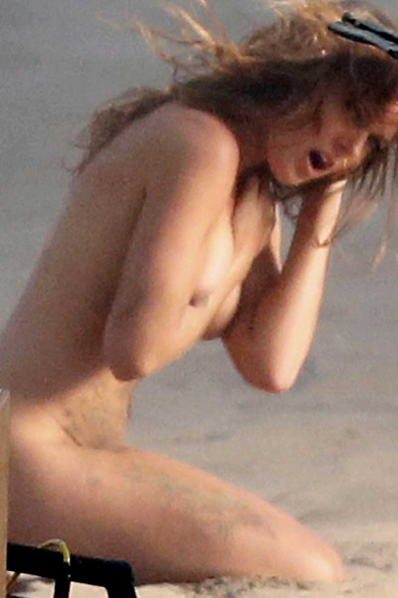 Tove Lo Naked at her Music Video Shoot