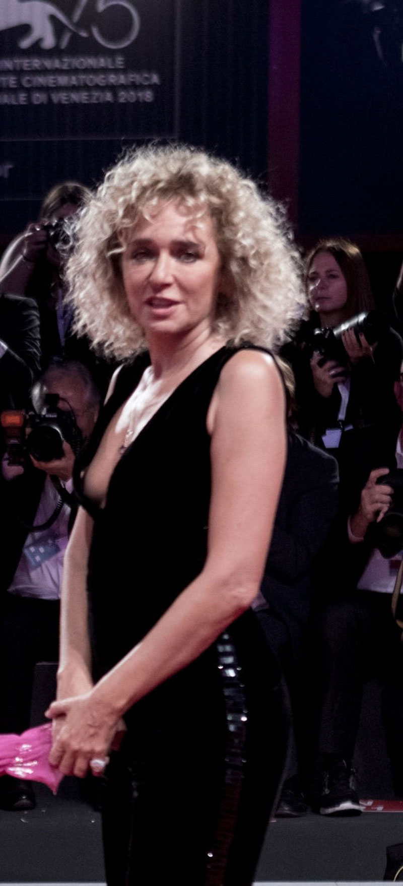 Valerina Golino Nipple Peek on the Red Carpet