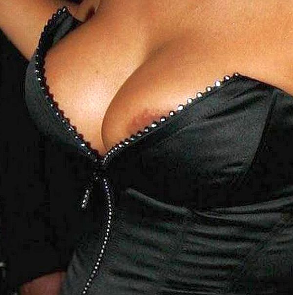 Verona Pooth Nip Slip