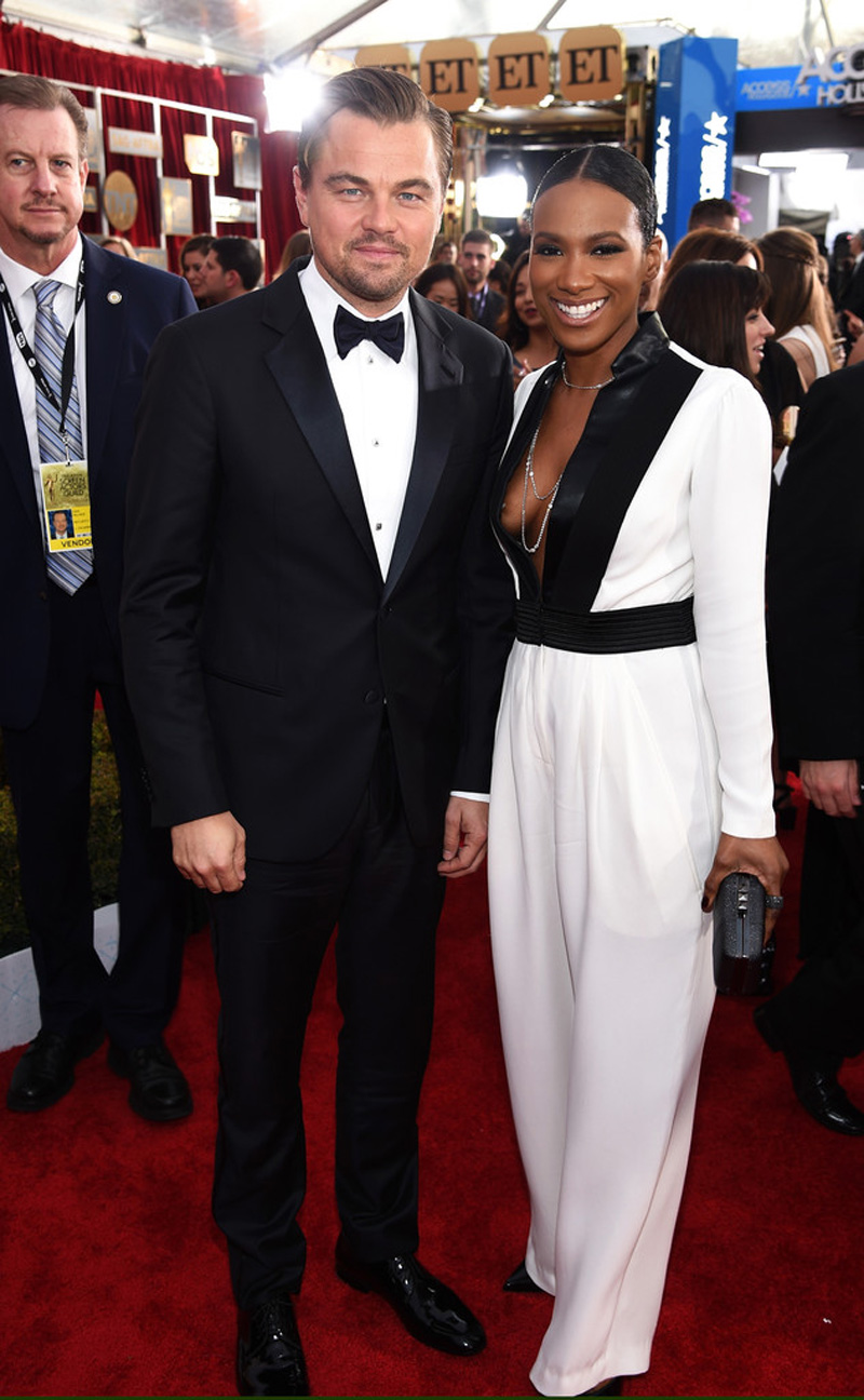 Vicky Jeudy Nip Slip on the SAG Red Carpet