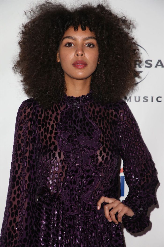 Arlissa Braless in See-Through Gown