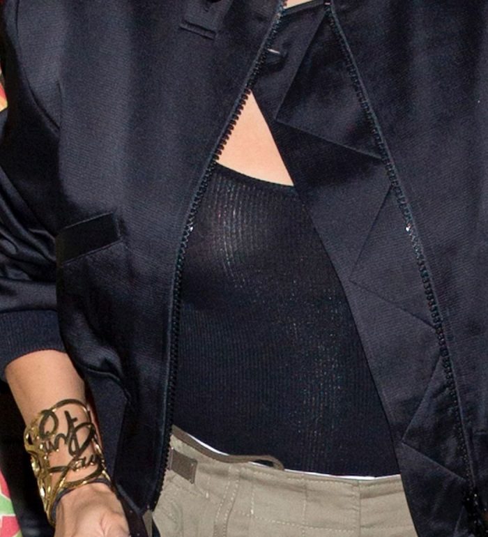 Eva Longoria Nipples in See-Through Top