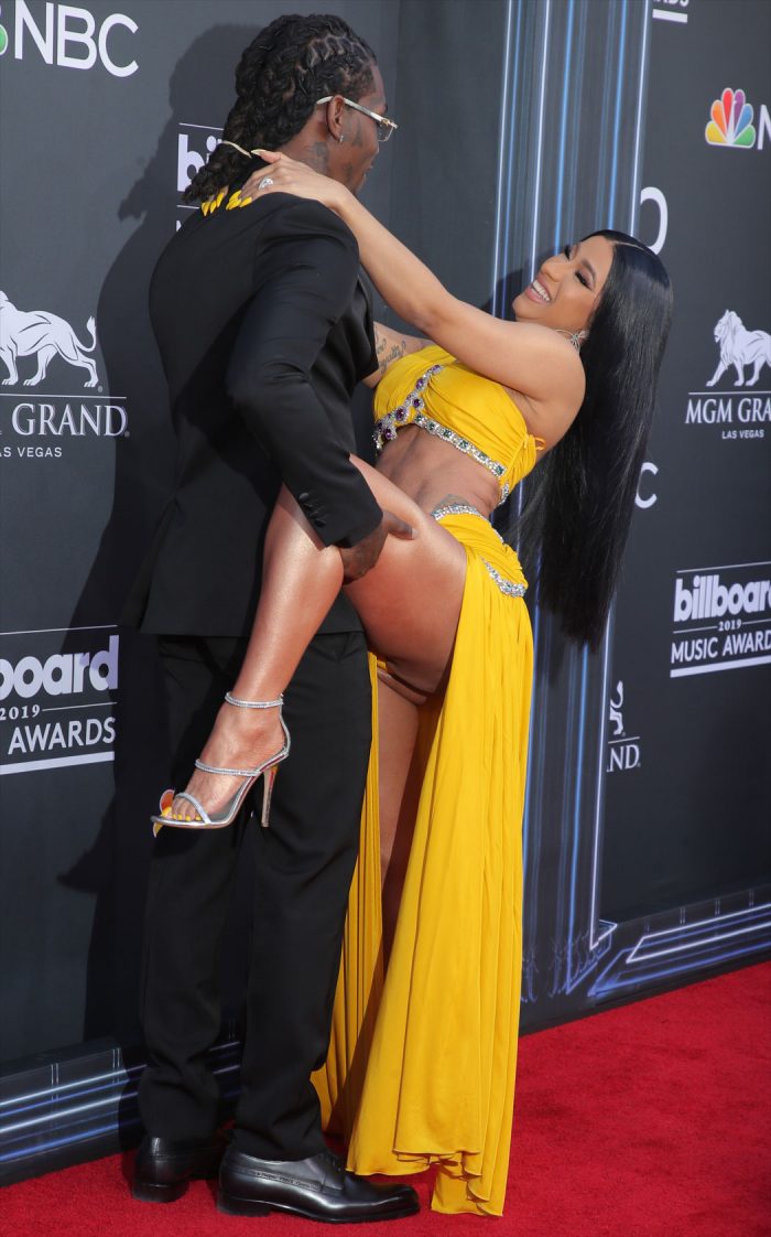 Cardi B Billboard Awards Pantie Upskirt