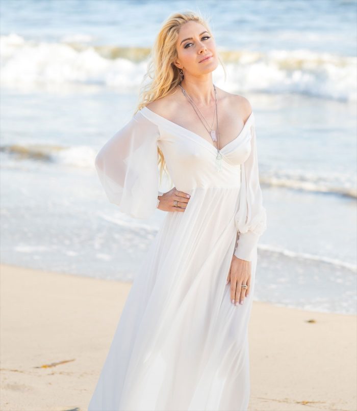 Heidi Montag Nipple Pokies on Seaside Photoshoot