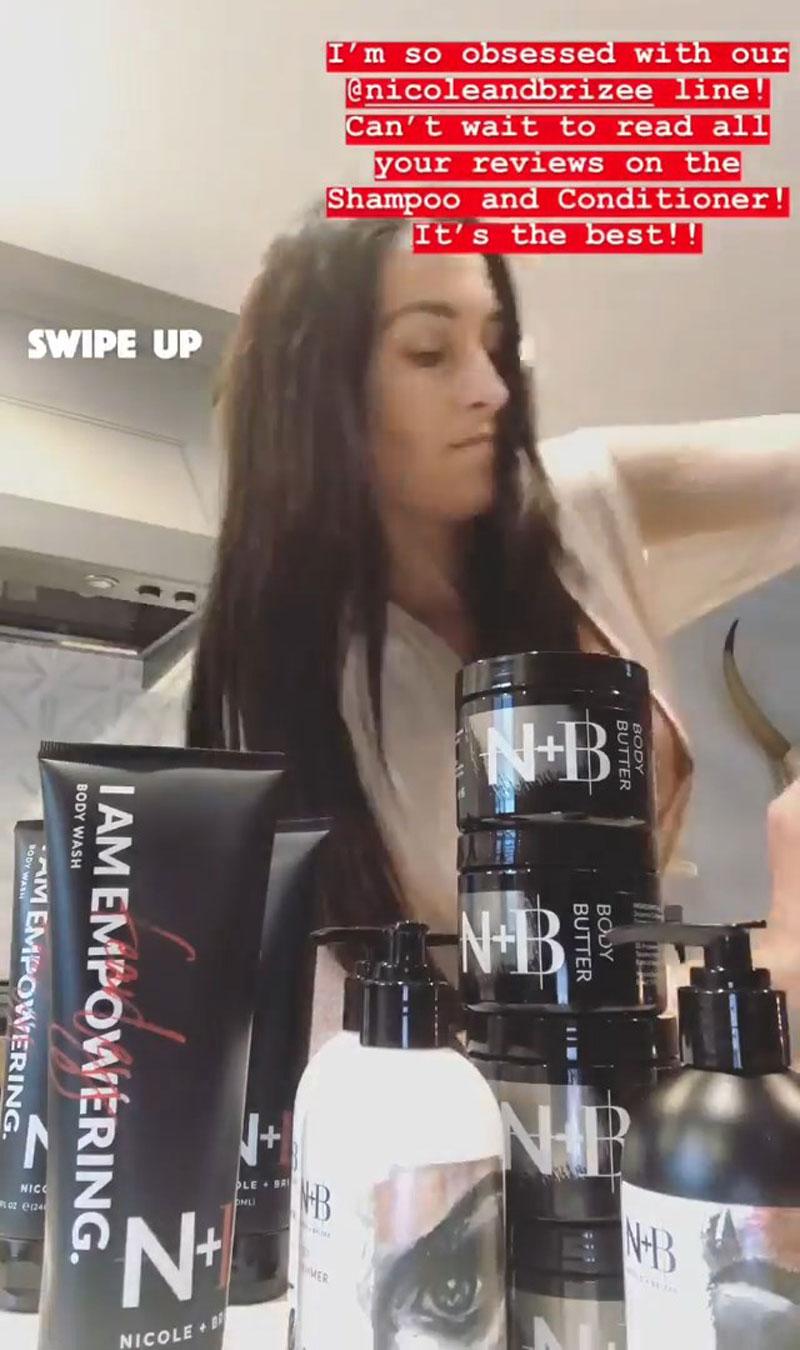 Nikki Bella Nipple Slip During Live Stream