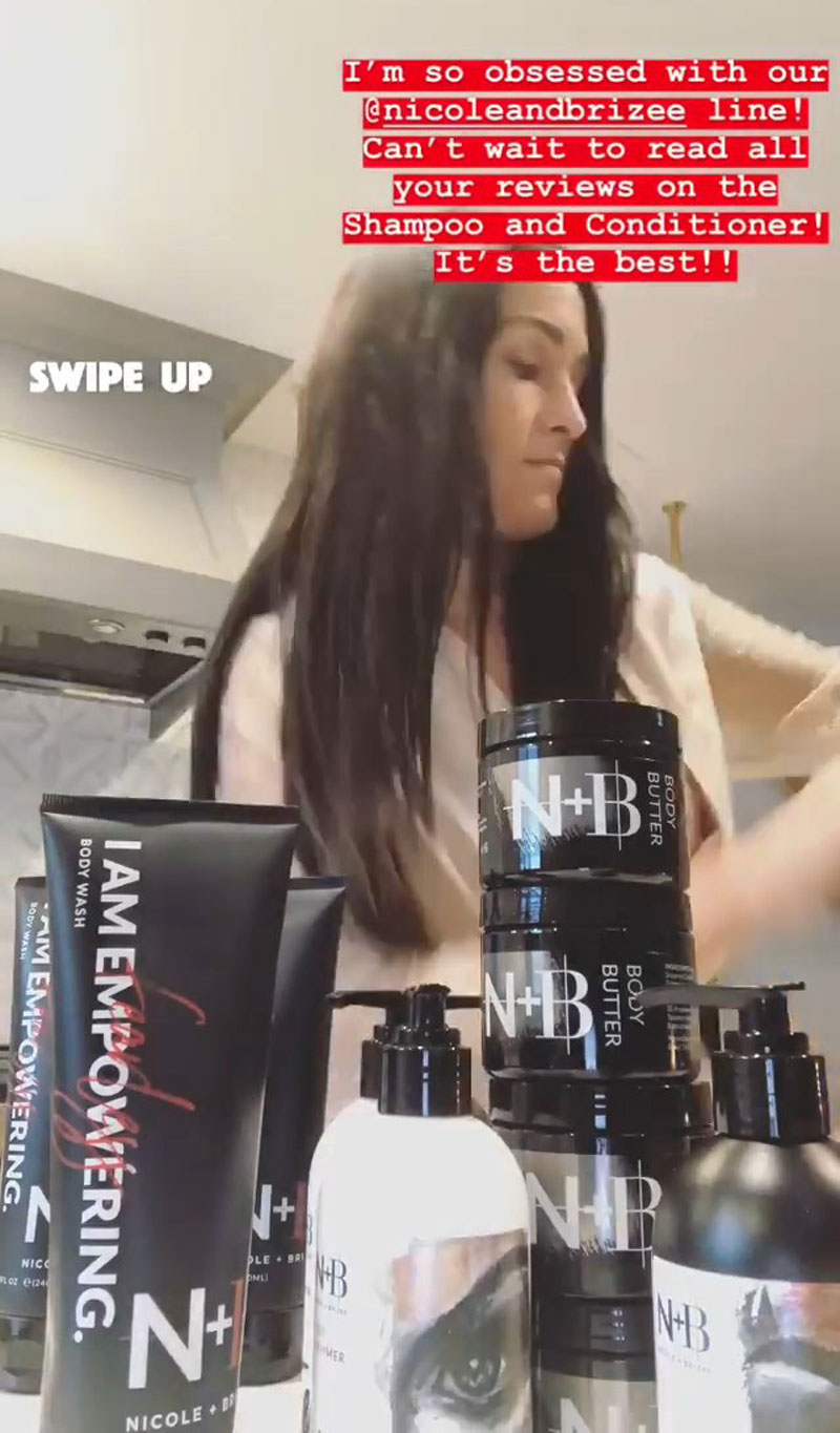 Nikki Bella Nipple Slip During Live Stream