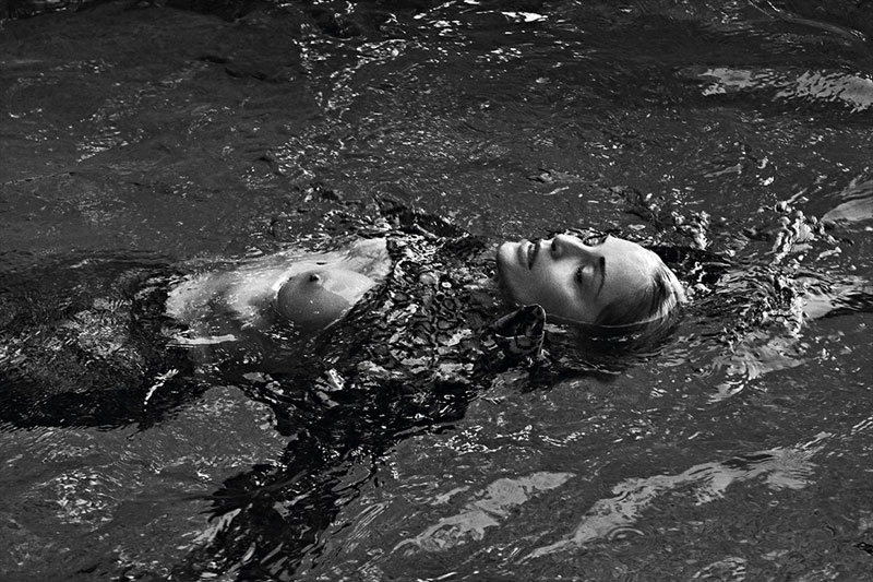 Sharon Stone Topless for Vogue at 61