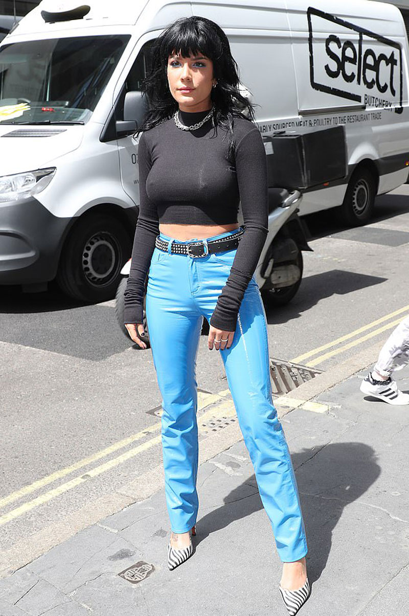 Halsey Braless Pokies in Black