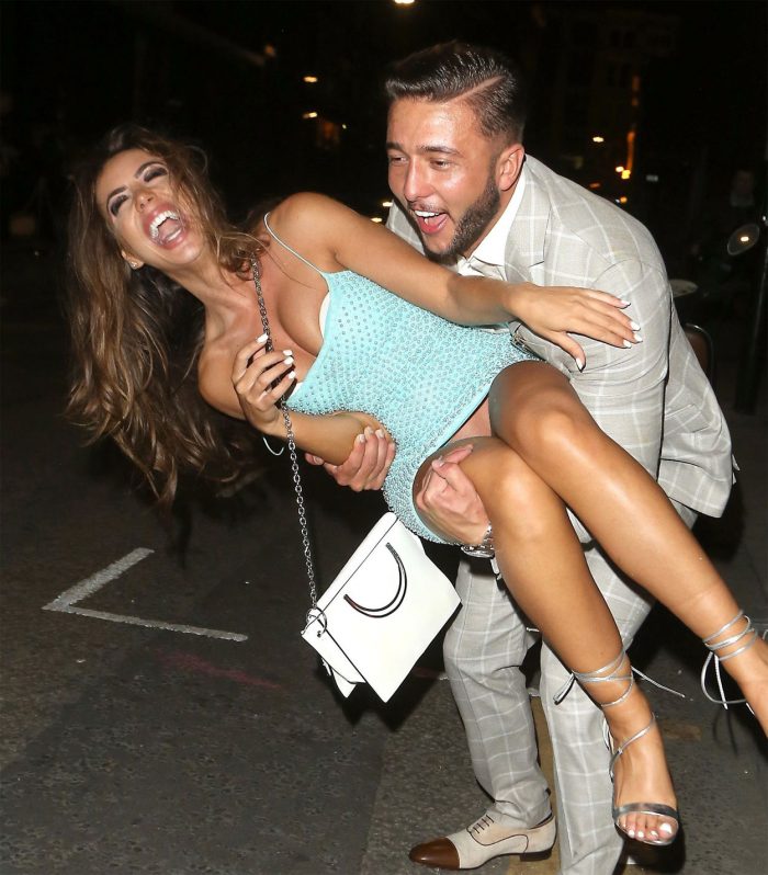 Elma Pazar No Panties Upskirt On Night Out