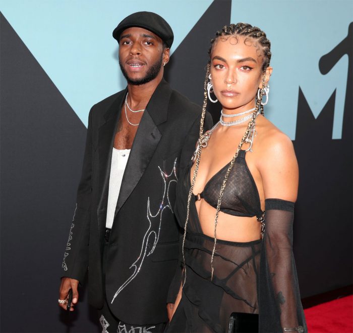Quin’s Nipples in a Black Bra at the 2019 MTV VMA’s