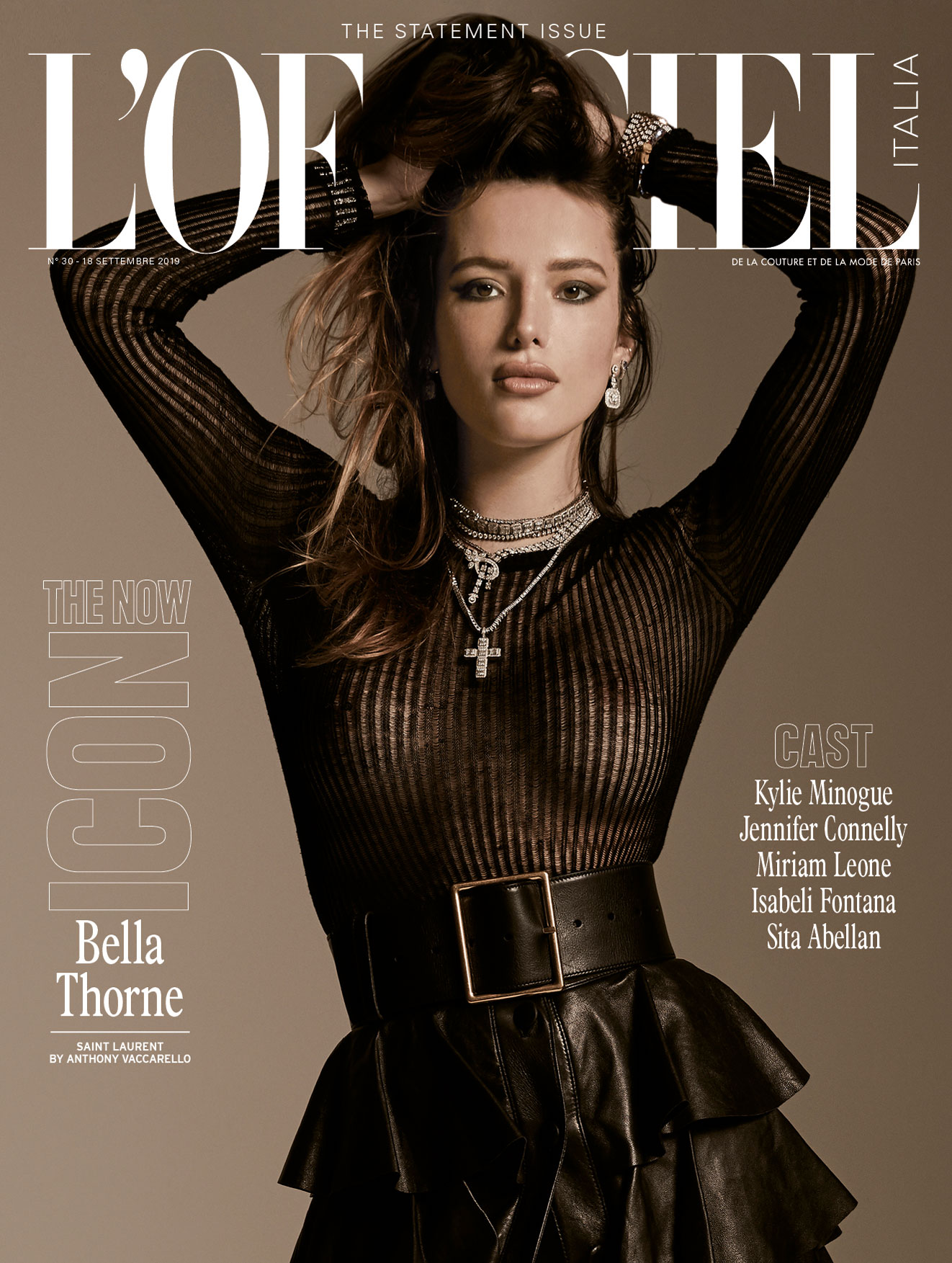 Bella Thorne - L'officiel Italia magazine