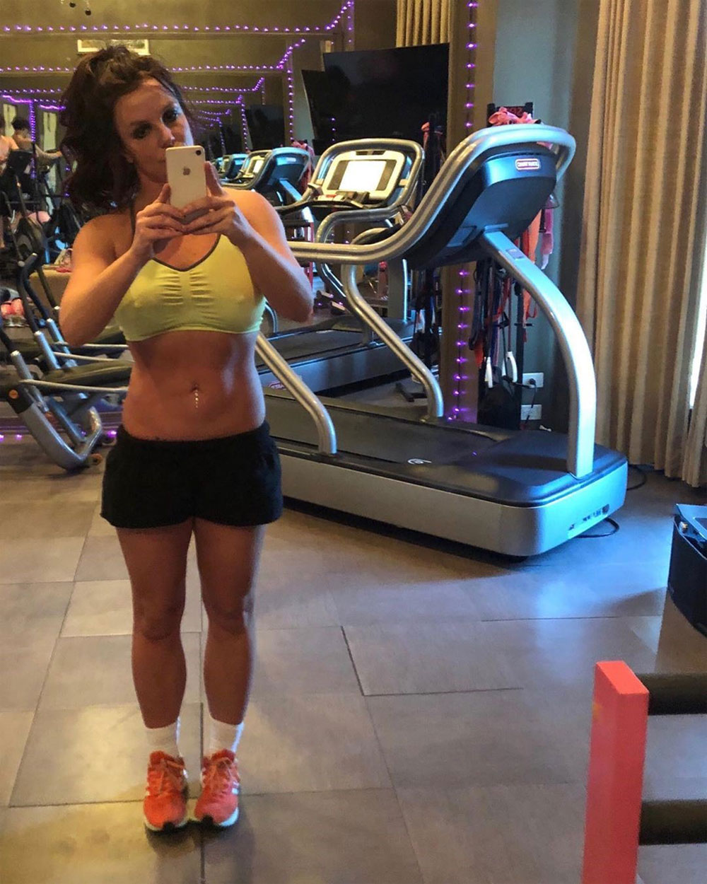 britney spears, nipples, nips, hard nipples, workout,