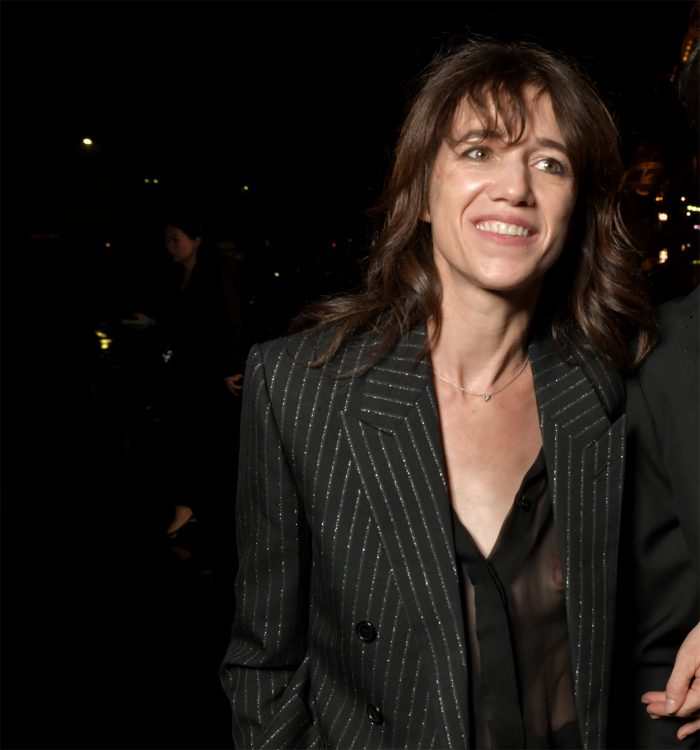 Charlotte Gainsbourg Reveals Her Nipple in an Under Shirt Nipple Slip