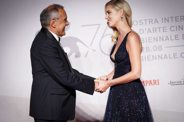 Chiara Ferragni has her Nipple Exposed While Accepting an Award