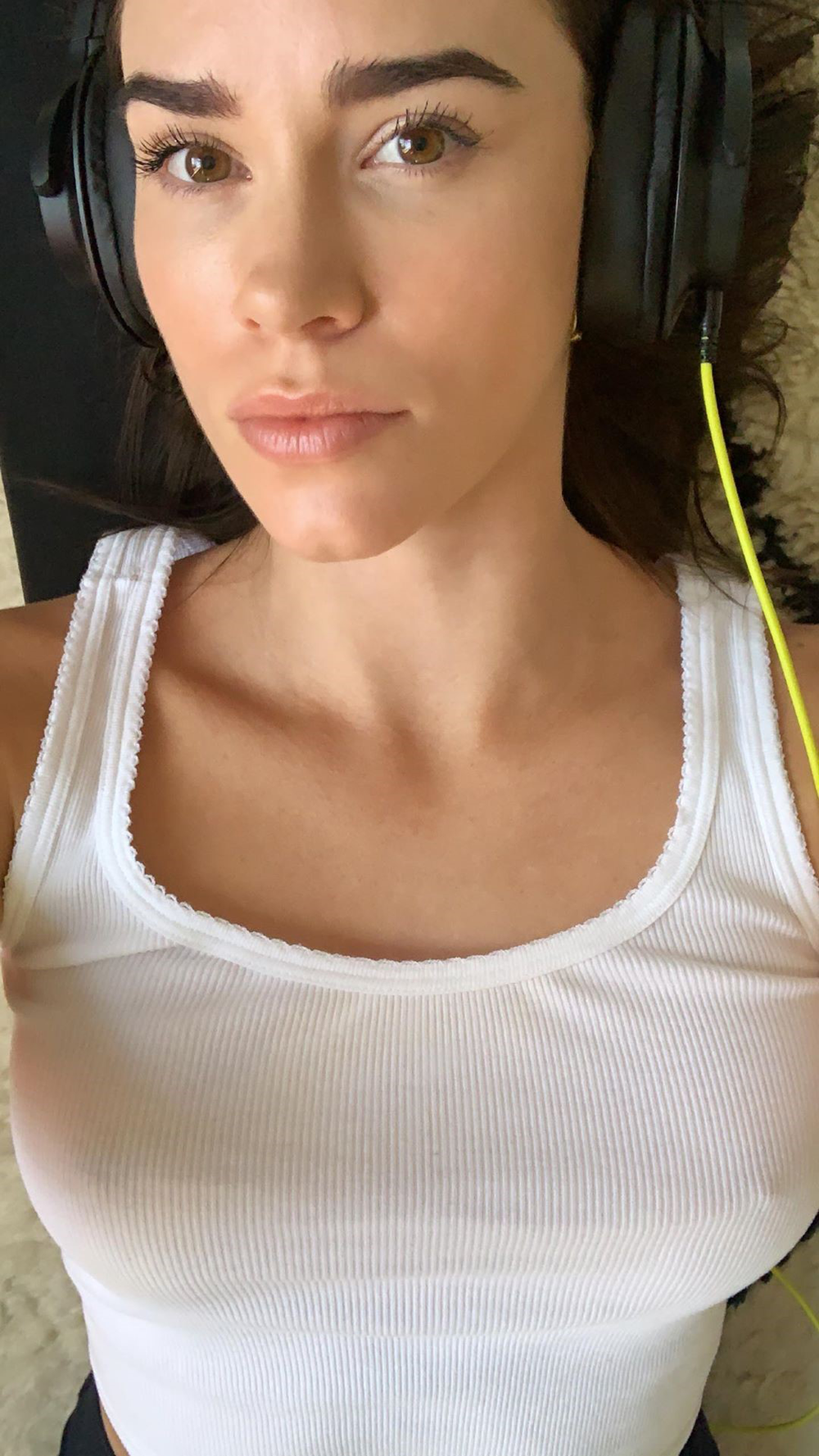 braless, christa b allen, christa allen, no bra,