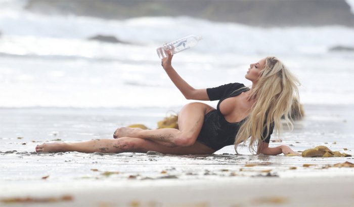 Daisy Lea Posing for 138 Water