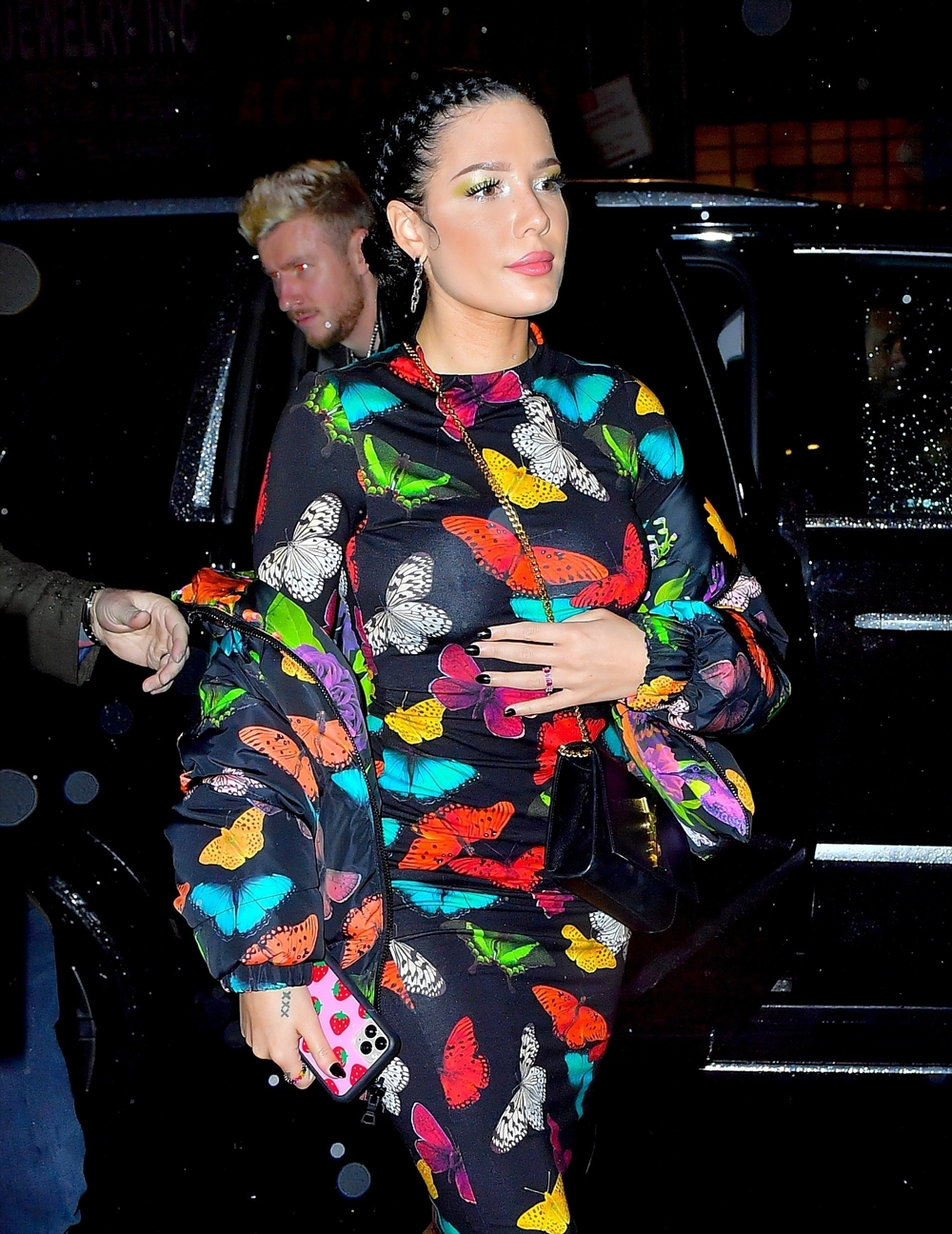 halsey, hard nipples, hard nips, cold nipples, cold nips,