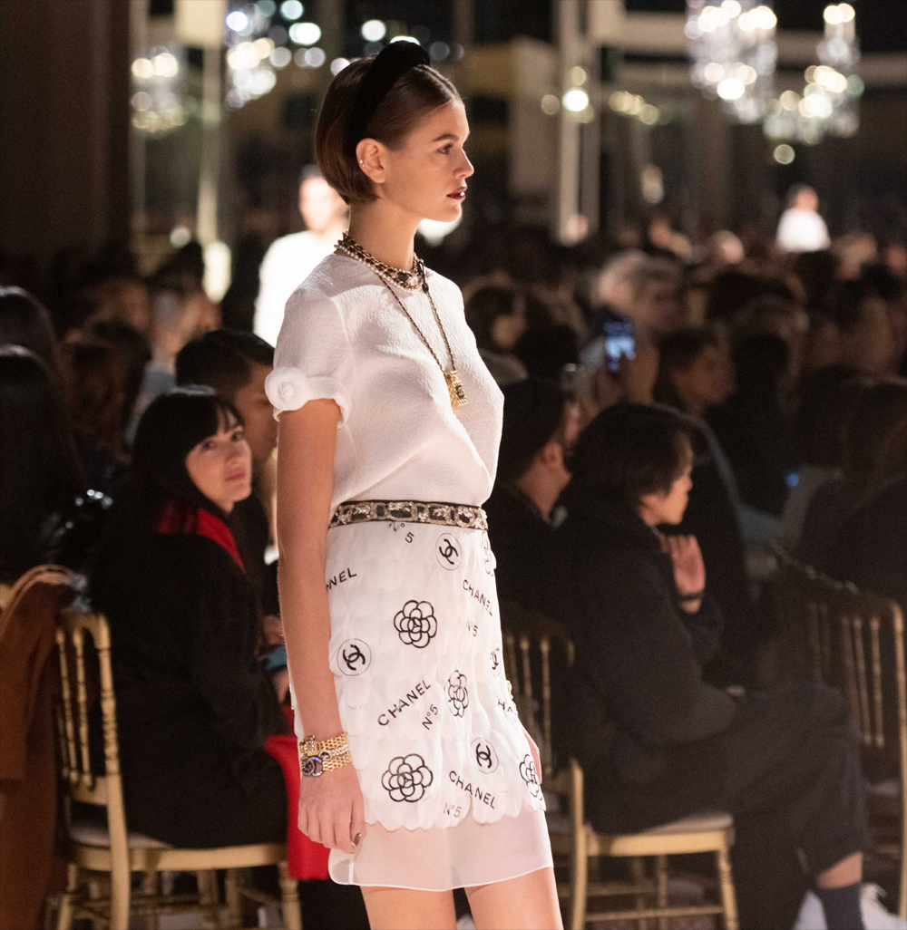 kaia gerber, kaia crawford, kaia, nips, catwalk,