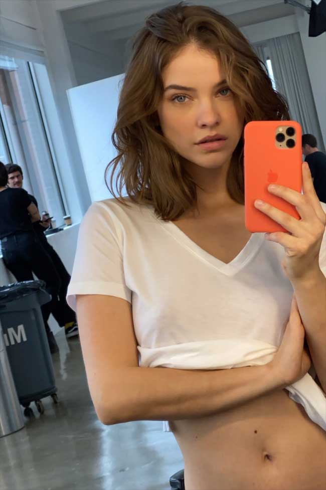 barbara palvin, braless, no bra, nipples, nips,