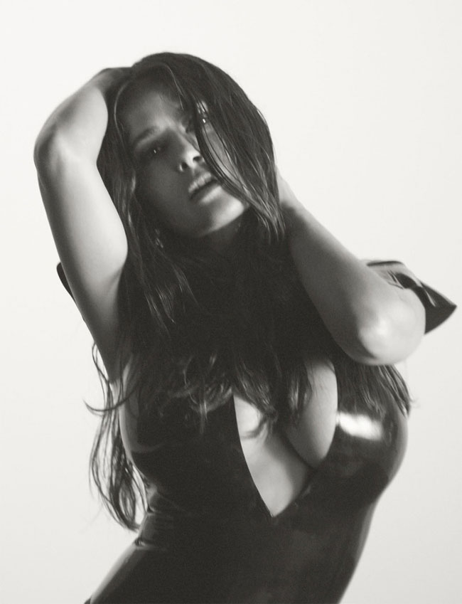 Salma Hayek BIG Cleavage in LOVE Magazine