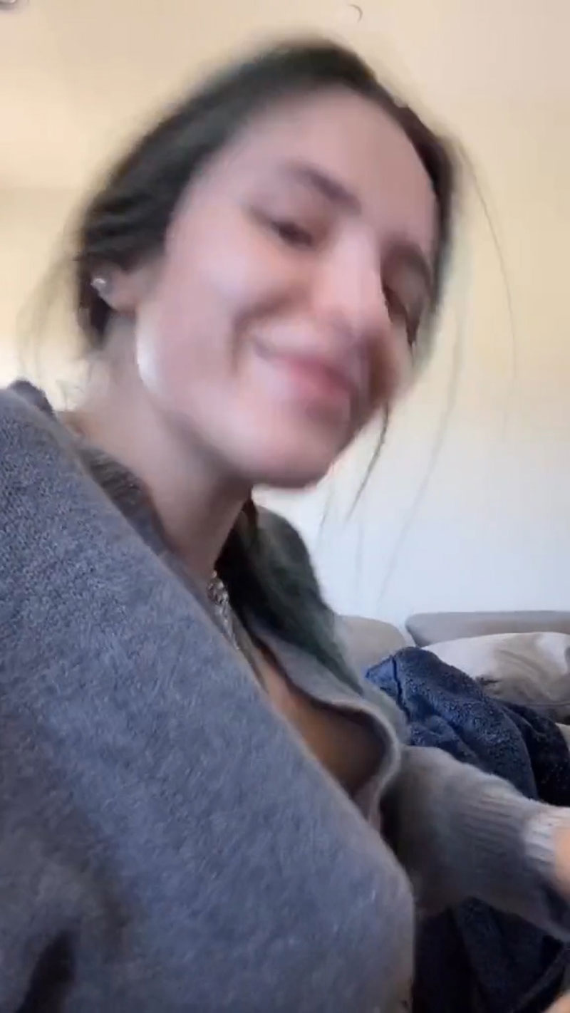 Bella Thorne Side Boob and Nipple Slip