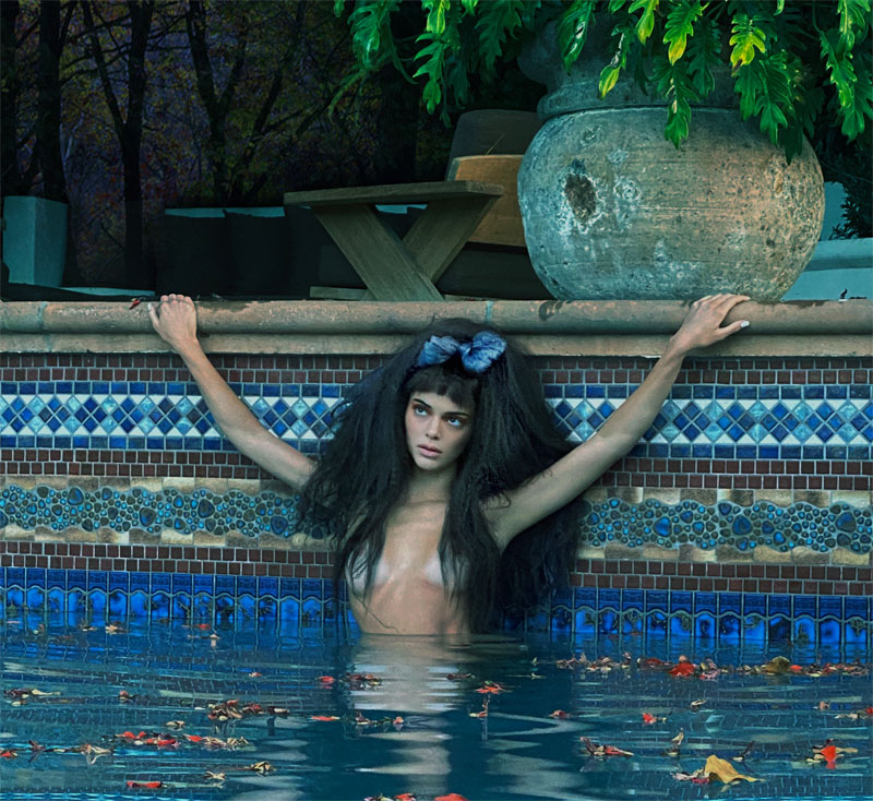 kendall jenner, kardashian, moddling, topless,