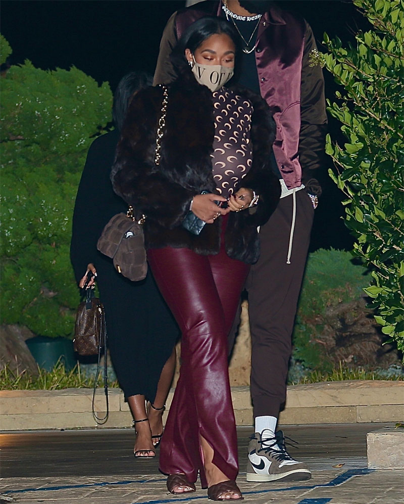 jordyn woods, sheer, see through, nipples, nips,