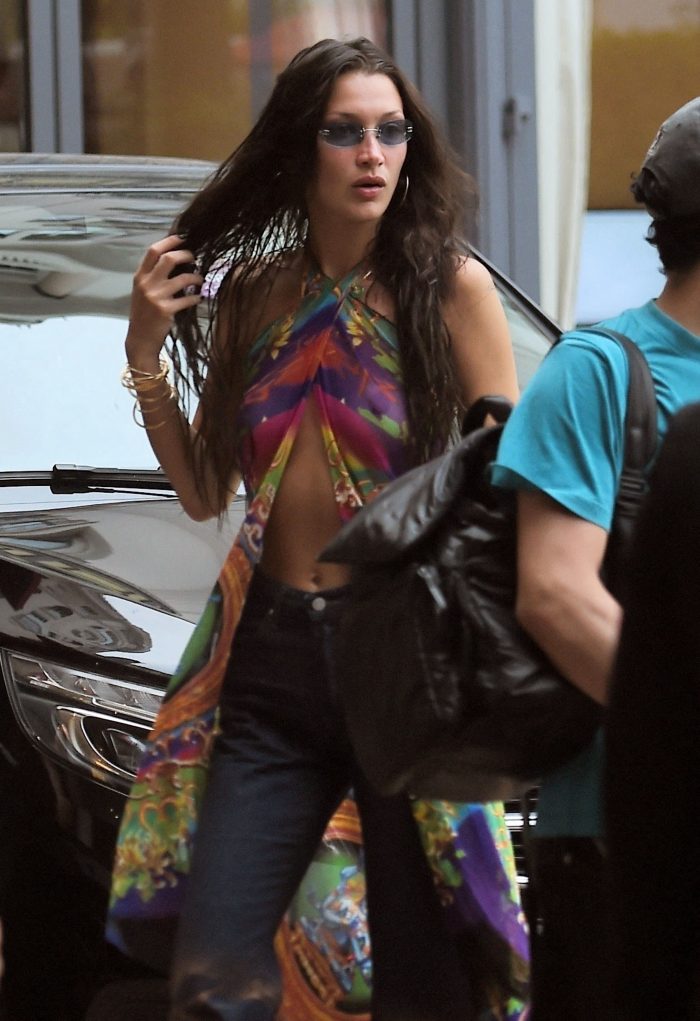 Bella Hadid See Through Nippies