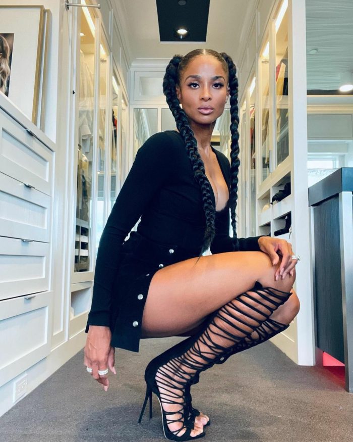 Ciara Popping Cleavage Fiesta