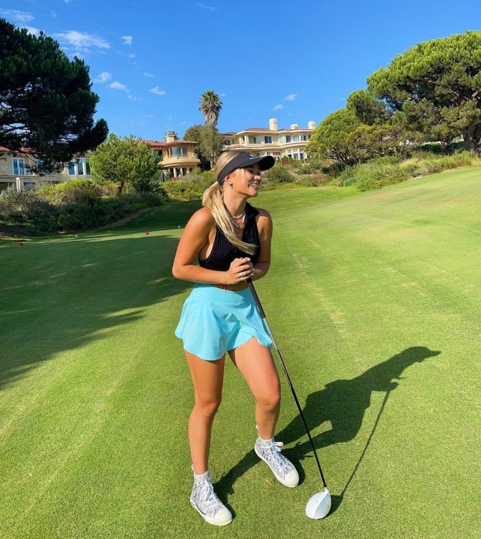 Upskirt Golf Galleries - Katie Sigmond Upskirt While Playing Golf - Taxi Driver Movie