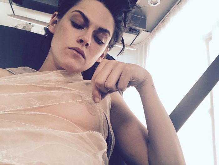 Kristen Stewart Flaunting Her Nipples